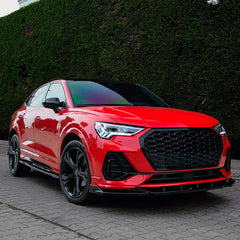OneWay, Komplet bodykit, Blank sort, passer til Audi Q3 (F3N) Sportback S-Line (2019-2025)