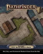 Pathfinder Flip-Mat: City Sites Multi-Pack