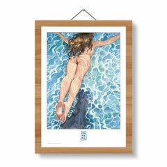 Poster Manara - Un tuffo nel blu