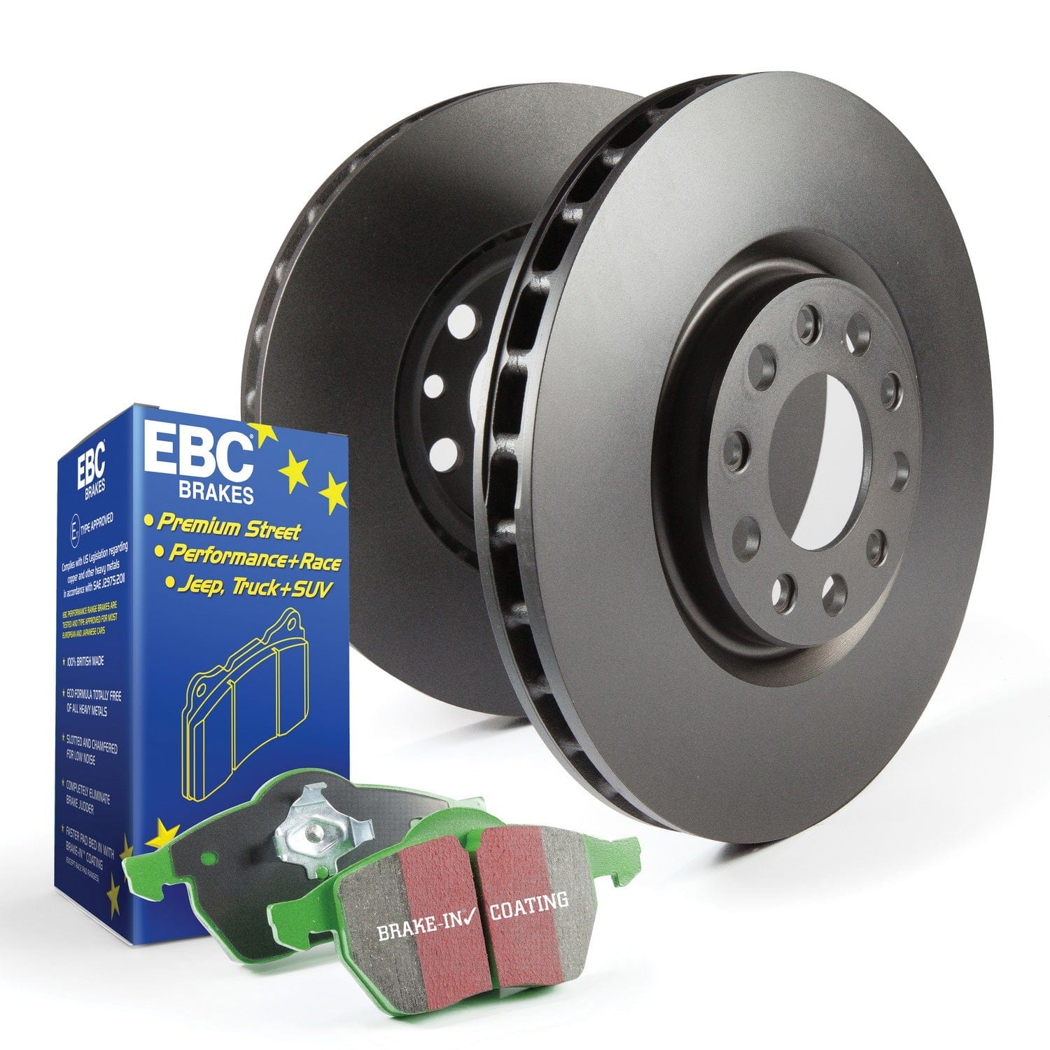 EBC S11 Kits Greenstuff Pads & RK Rotors (Rear) | S11KR1120