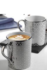 Royal Platinum Mia Mugs, Set of 2