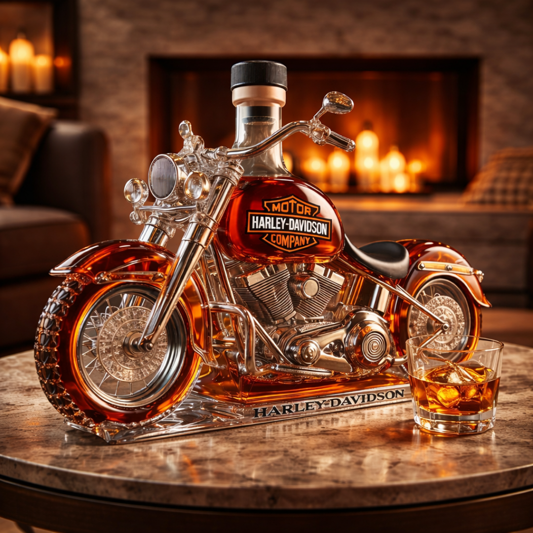 Whisky Flaske - Harley Davidson Udgave