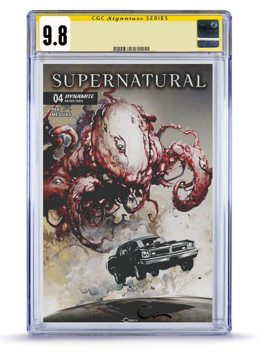 PREORDER: Supernatural  No. 4  Gothic Signature 9.8 CGC Signature Series