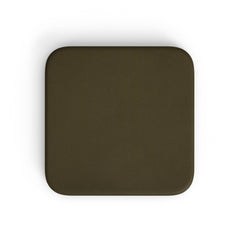 KAVE HOME Dina havebord kvadratisk grøn cement og hvid stål 70x70