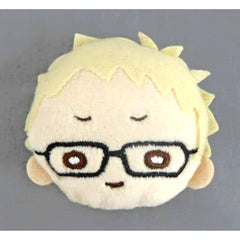 Haikyu!! Kei Tsukishima Nitotan Plush Badge Buttons [USED]