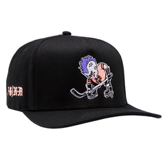 Hockey Punk A-Frame Snapback - - Hats - Violent Gentlemen Hockey Lifestyle | Built by Fans for Fans | Perfect Gift for hockey fan or hockey players that live in the hockey culture