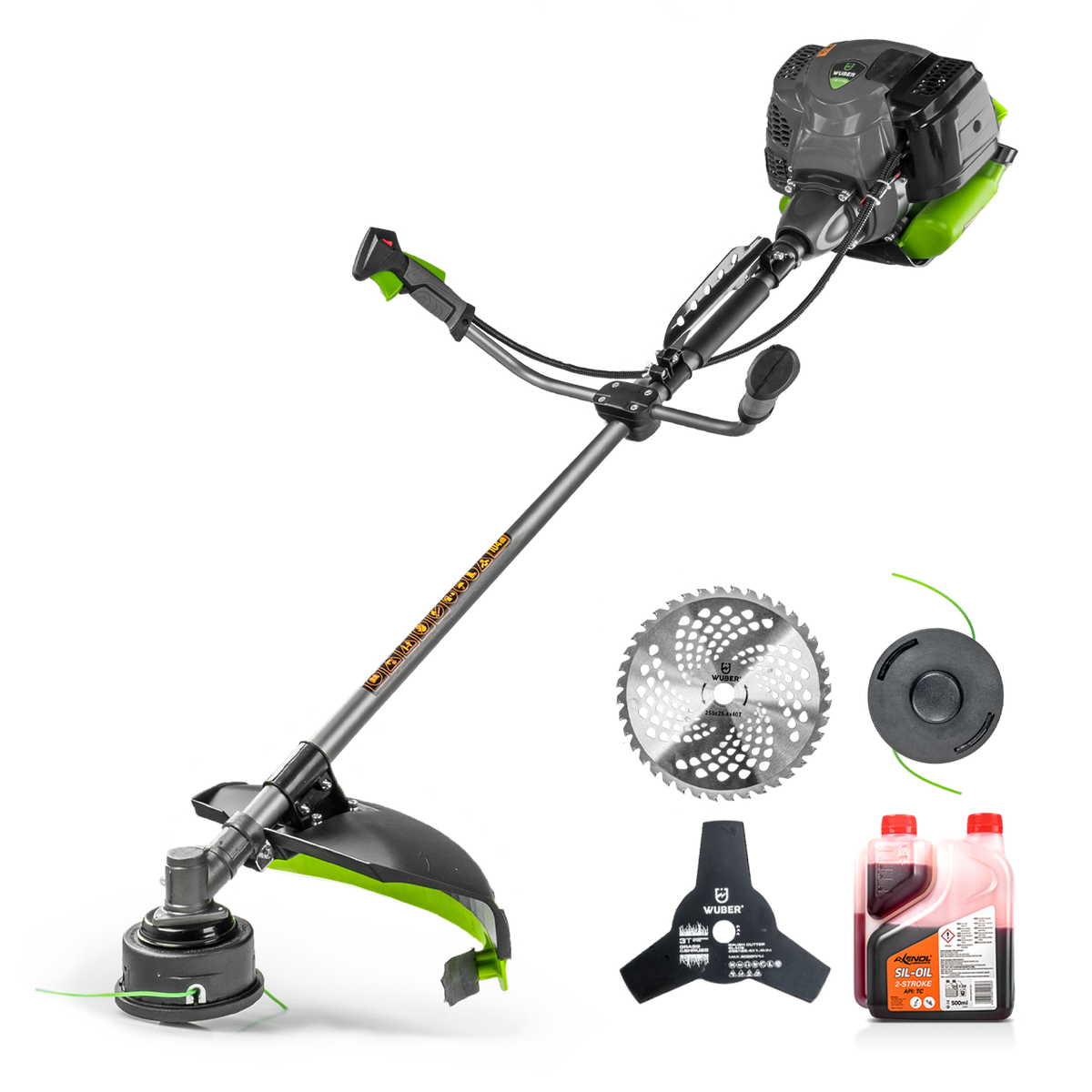 Podkaszarka spalinowa 1450 W 3w1 WUBER