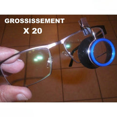 Loupe-Clip Horloger pour Montures à Lunettes neuve