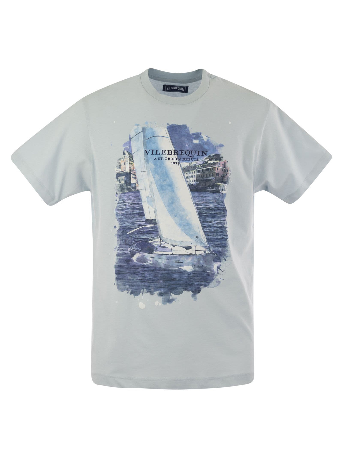 Vilebrequin Cotton T Shirt With Frontal Print