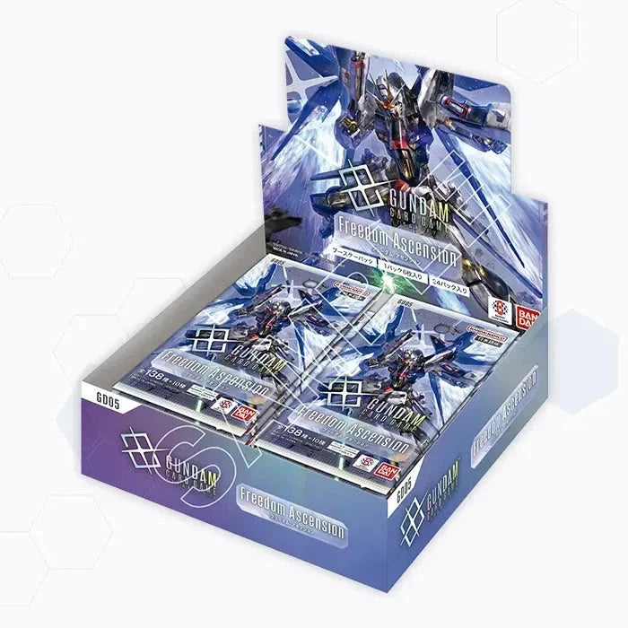 Booster BOX Freedom Ascension [GD05] - GUNDAM Card Game - Authentic Japanese Bandai Namco TCG Booster box