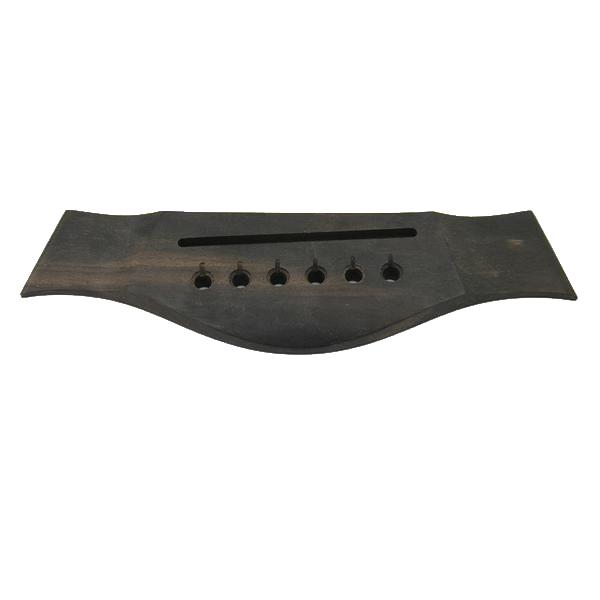 Chevalet de guitare acoustique en ébène africain