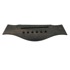 Chevalet de guitare acoustique en ébène africain