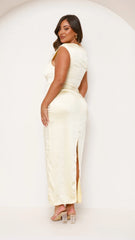Harlowe Maxi Dress - Yellow