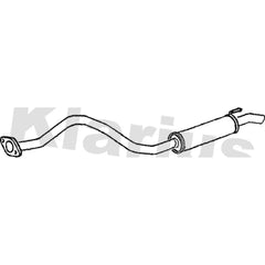 Klarius Box With Tail Pipe Rear TY797P