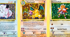Uncut sheet of rare first-edition Pokémon cards, including two shadowless  Charizards, appears at auction