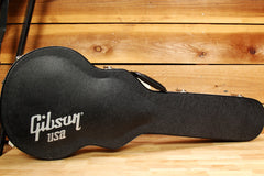 GIBSON USA LES PAUL HARD SHELL CASE Factory OHSC Black TKL White Fur Clean!