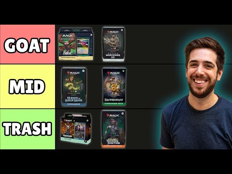 Ranking All Commander Precons from 2024