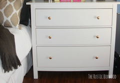 Adding a Touch of Glam to Our Dresser — The Rustic Boxwood