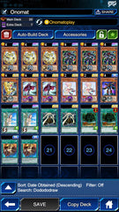 KOG with Yuma/Onomat deck (details in comments) : r/DuelLinks