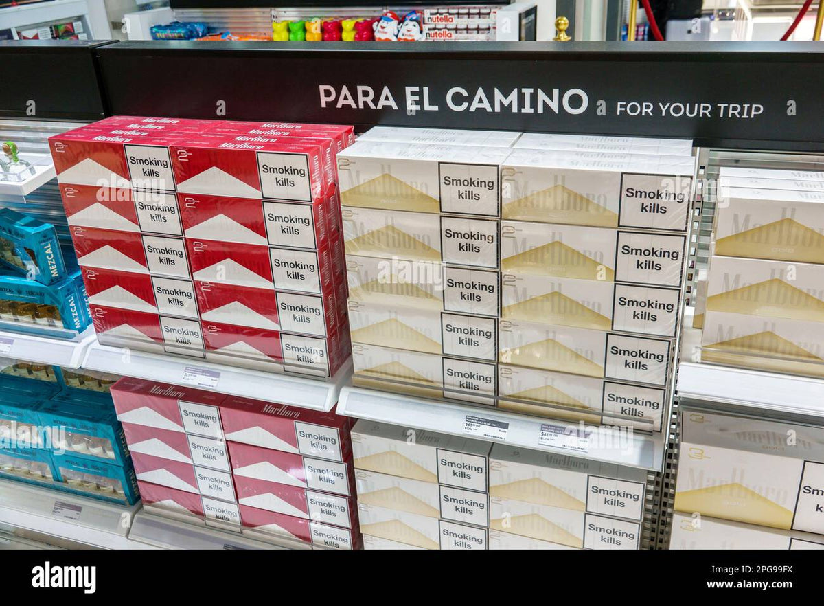 cigarette prices in cancun Mexican cigarettes for sale hi-res stock  photography and images