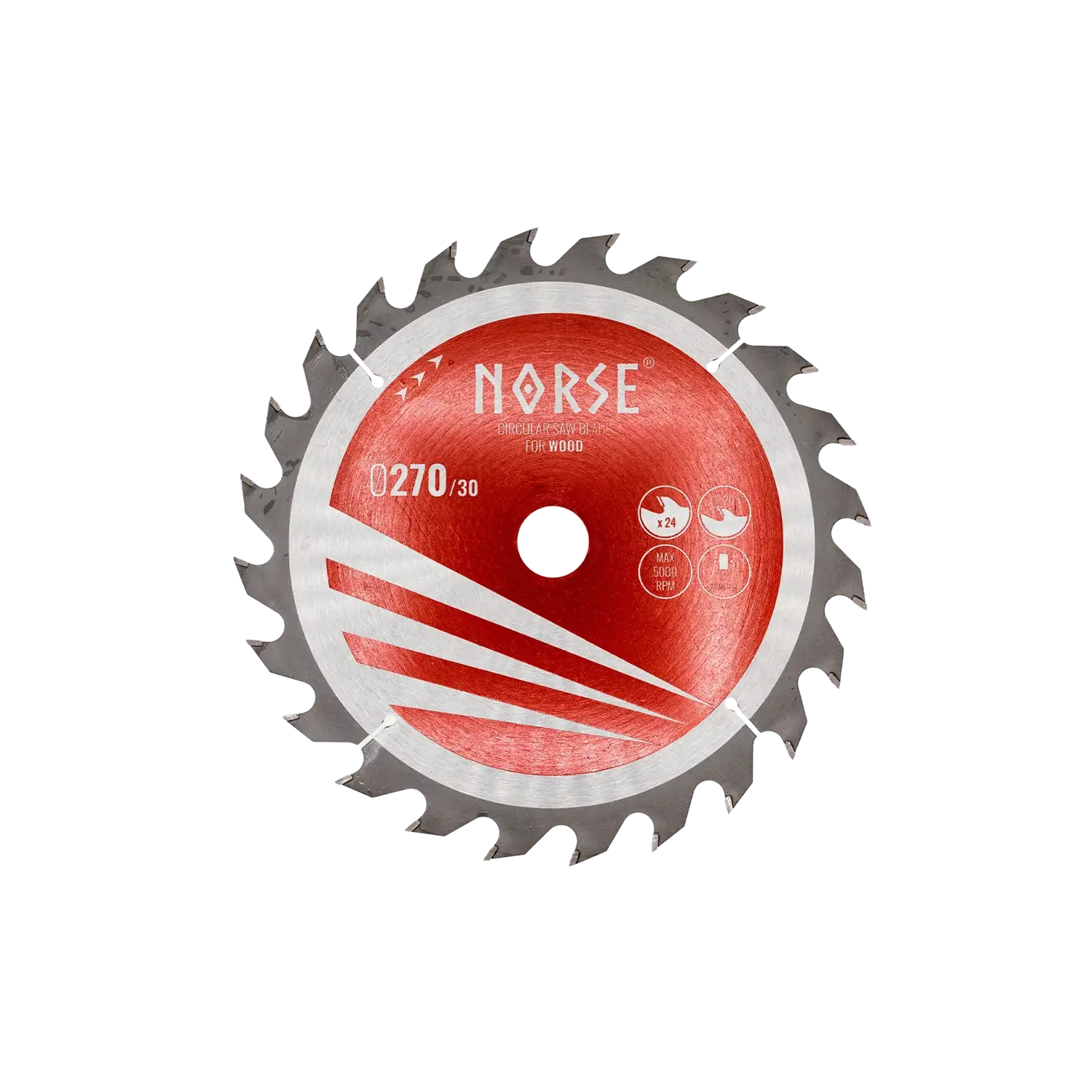 NORSE Rundsavsklinge Carpenter 270×2,8×30mm Z24