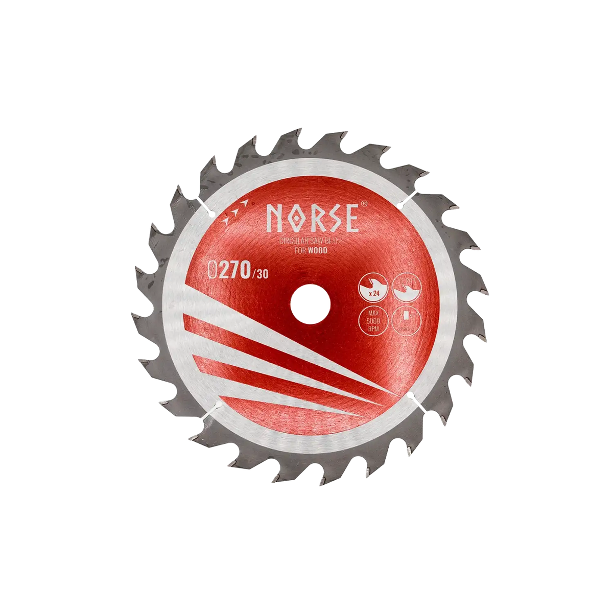 NORSE Rundsavsklinge Carpenter 270×2,8×30mm Z24