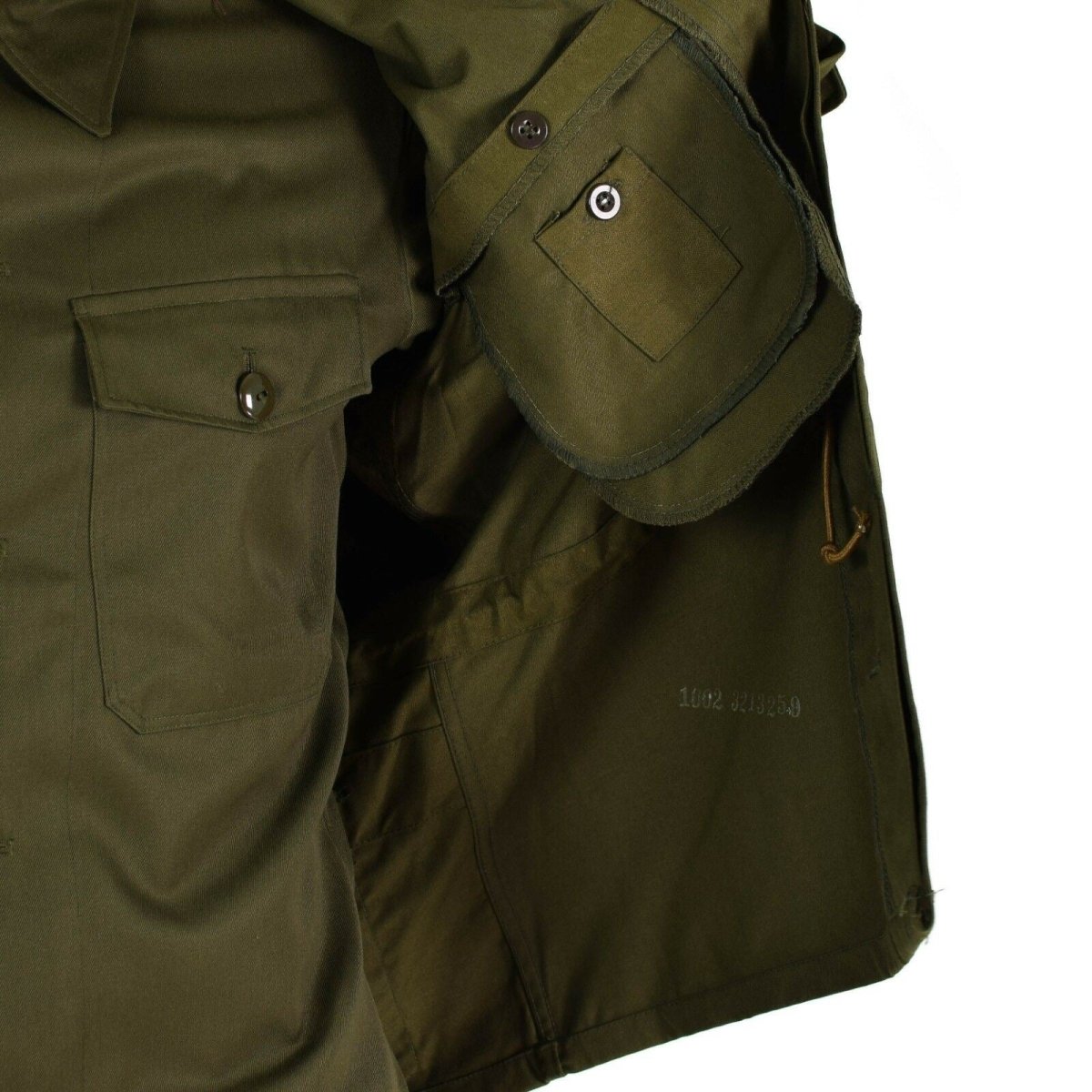 Original vintage Czech army field jacket M85 military Olive green military NEW - GoMilitar