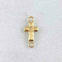 Herraje Crúz 0.4gr / 1.6cm / Oro 18K