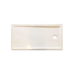 Piatto doccia rettangolare in resina speciale 80x120 - H.4 cm — Cardinale Professional - HD casa