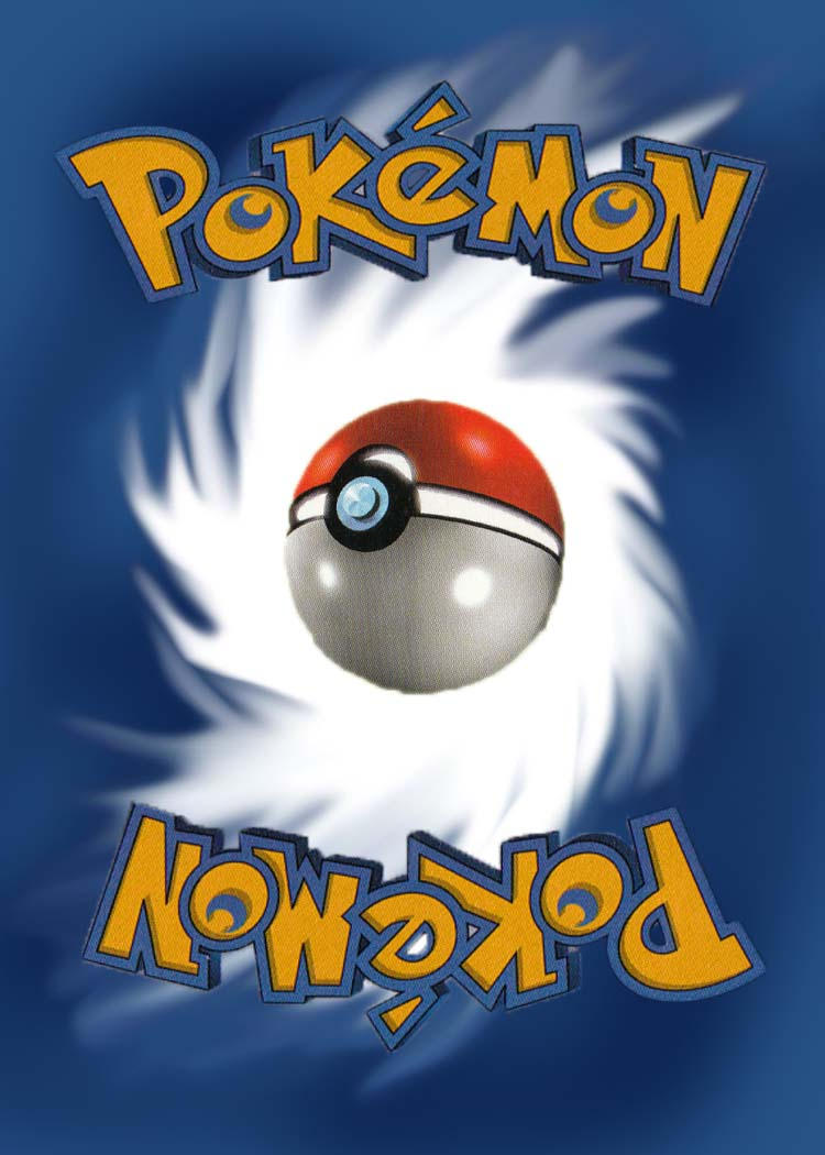 Pokemon Card Back Image by Devin745 on DeviantArt