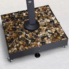 PURPLE LEAF Patio Umbrella Base with Wheels 1100Lbs ZYUK04BSWK-500