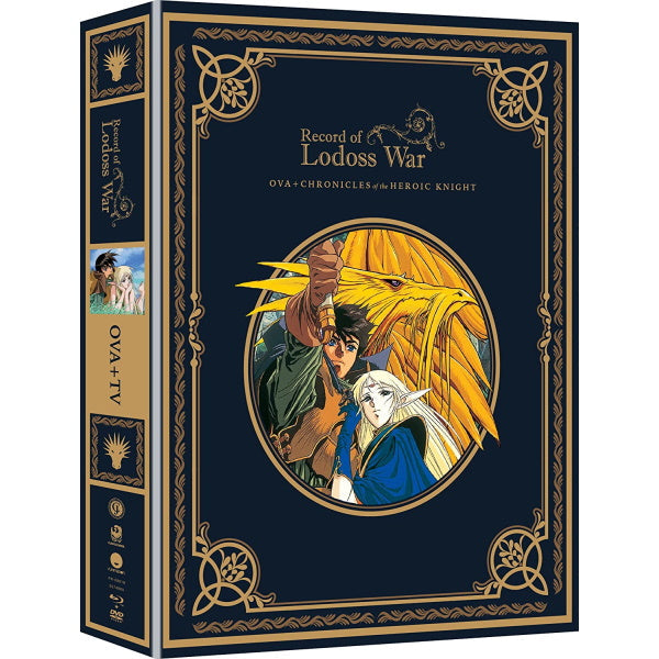 Record of Lodoss War: The Complete OVA Series [Blu-Ray + DVD Box Set] DVDs & Blu-Rays Funimation