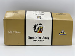 Vintage Smokin Joes Brand Light 100's Cigarette Carton EMPTY Box Package  Prop Ad