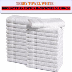 Luxury Soft 500GSM Institutional / Hotel Hand Towels Towelsworld