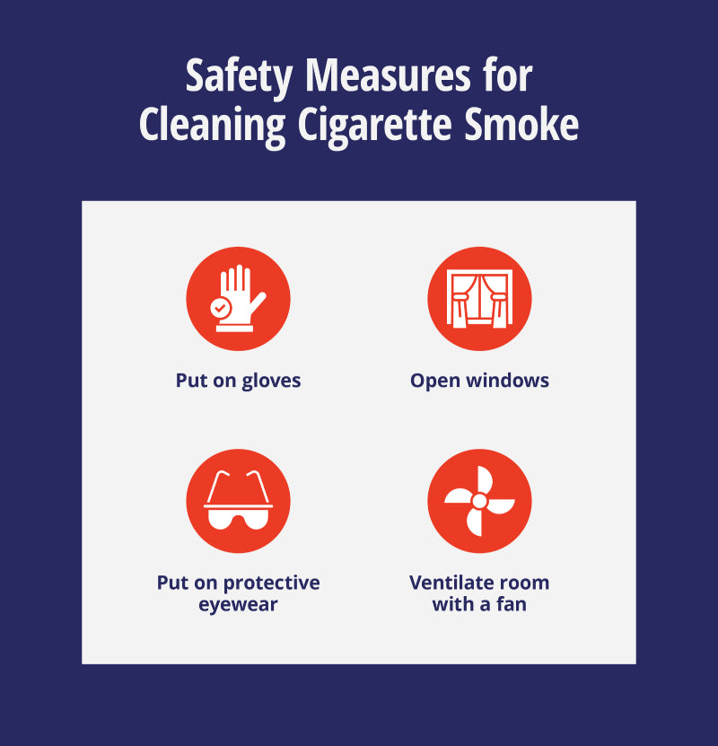 How To Clean Cigarette Smoke and Nicotine Off Walls in 4 Steps