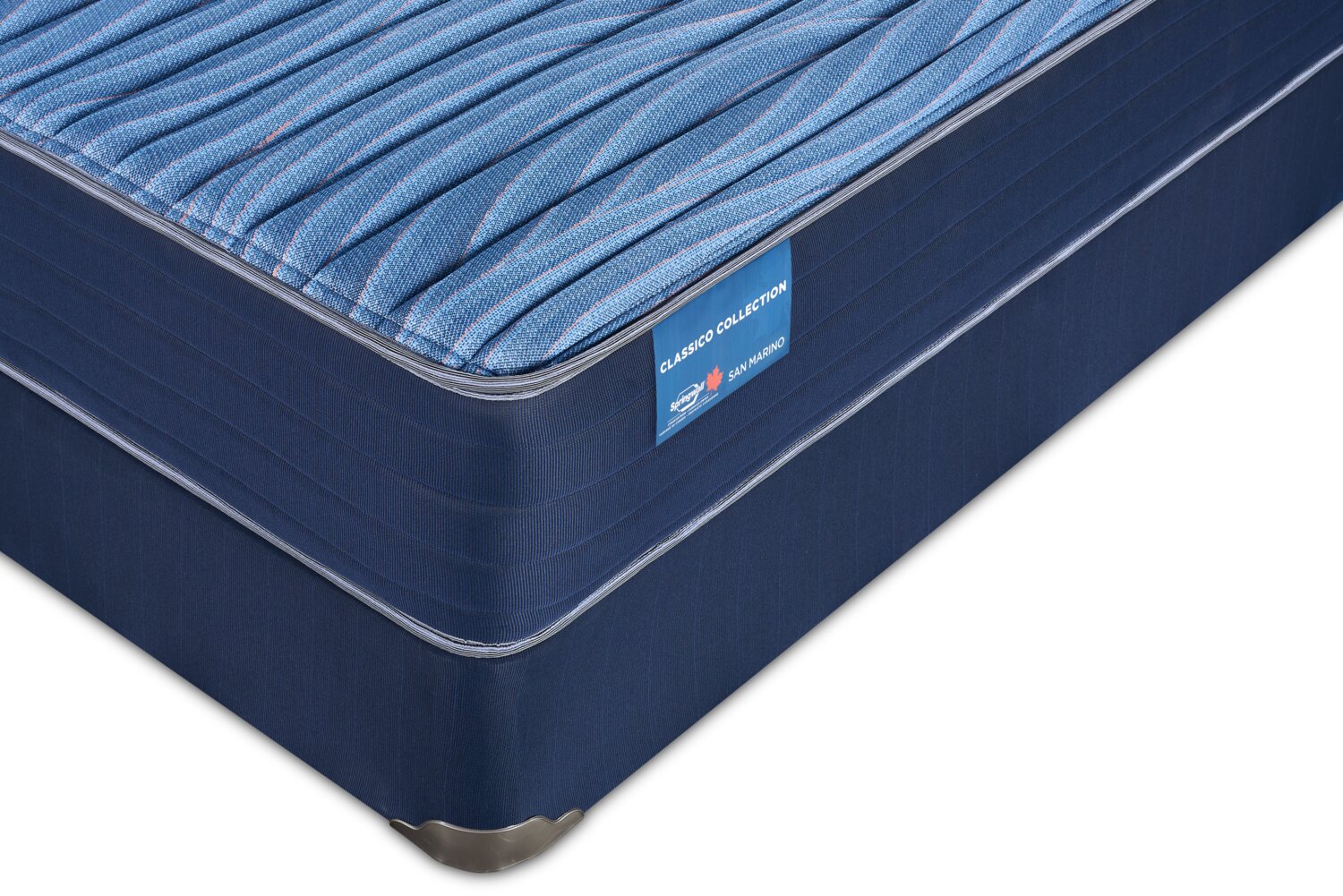 Springwall San Marino Tight Top Firm Queen Mattress Set | Ensemble matelas ferme à plateau régulier San Marino de Springwall pour grand lit