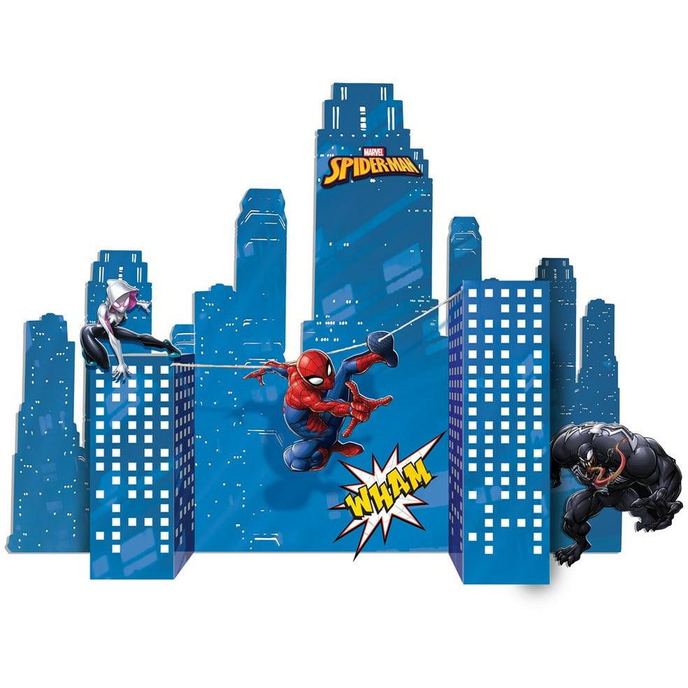 Spiderman Webbed Wonder Wall Decoration Kit 1ct