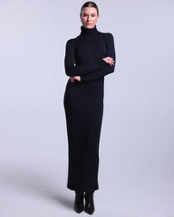 Navy | The Turtleneck Dress by Bleusalt