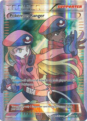 Pokemon Ranger 113/114 Full Art - Pokemon XY Steam Siege Card