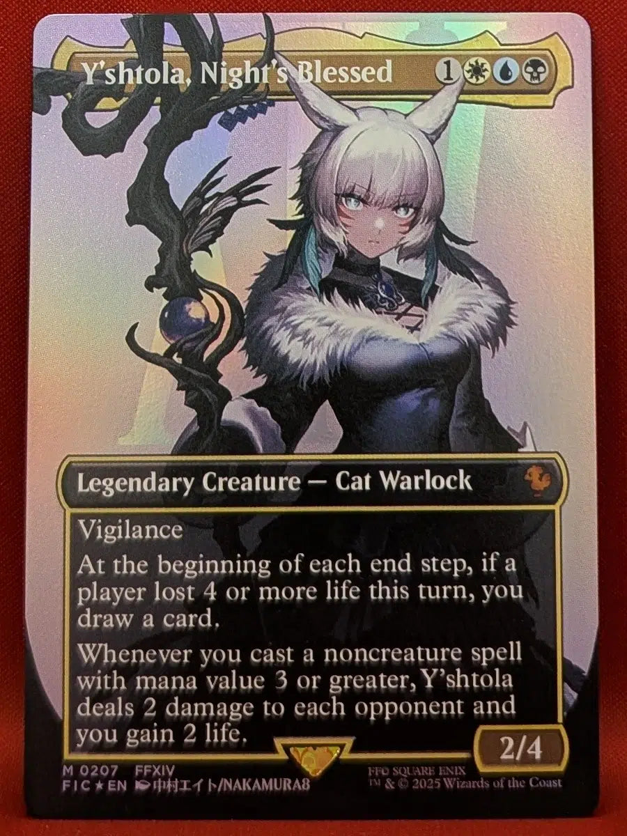 Y'shtola, Night's Blessed Magic the Gathering MTG Proxy