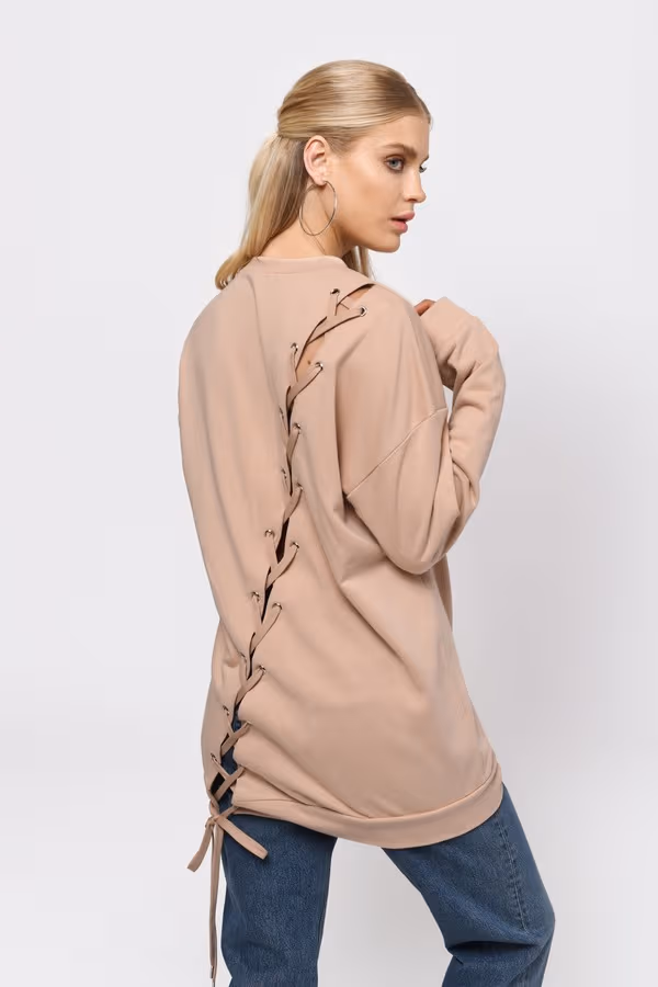 Don't Cross Me Oversized Sweater - Marsala