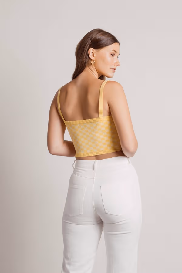 Candy Clouds Crop Top - Pink