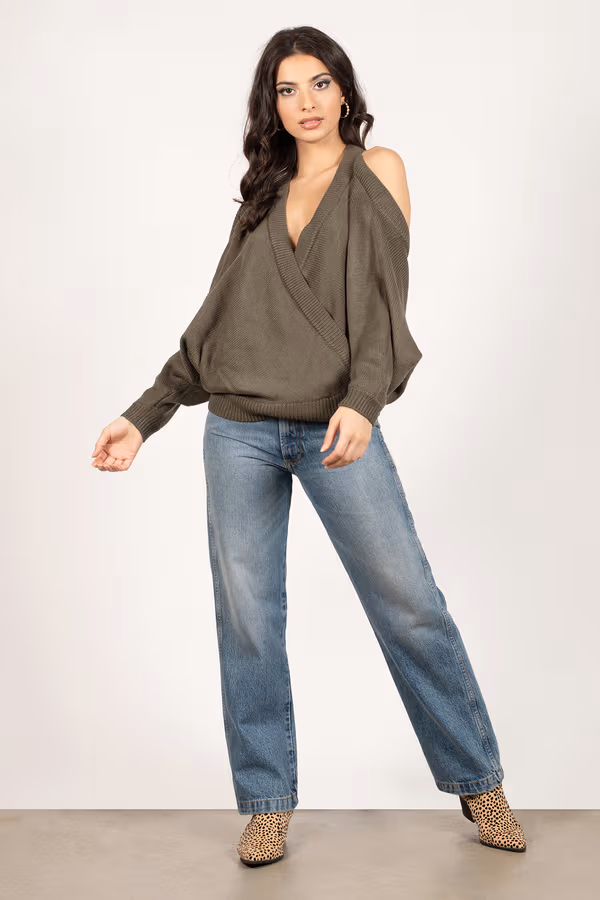 Evana Oversized Sweater - Toast