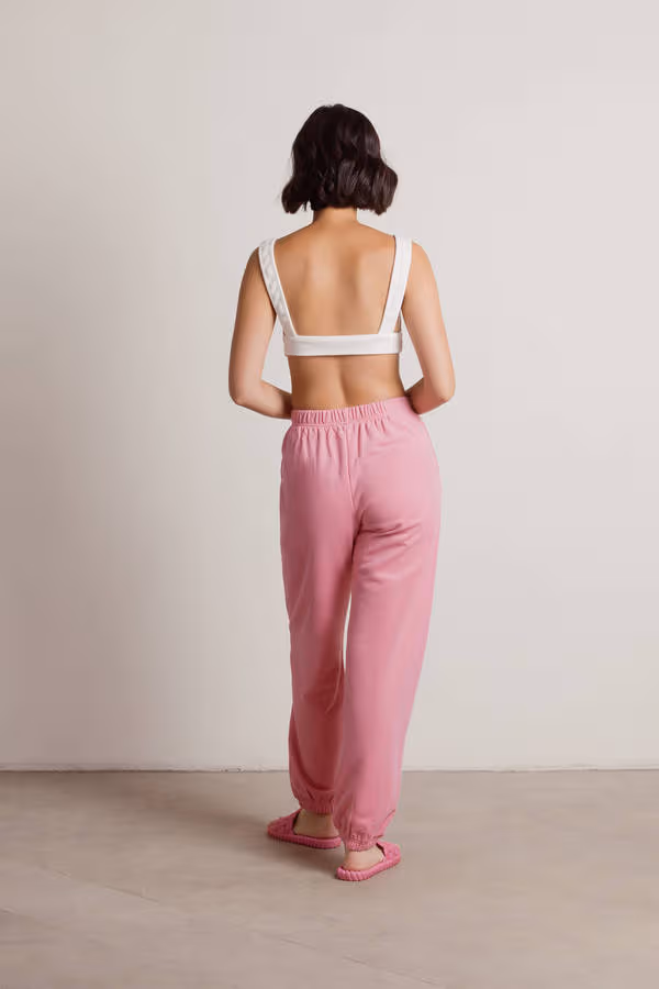 Homebody Stretchy Sweatpants - Green