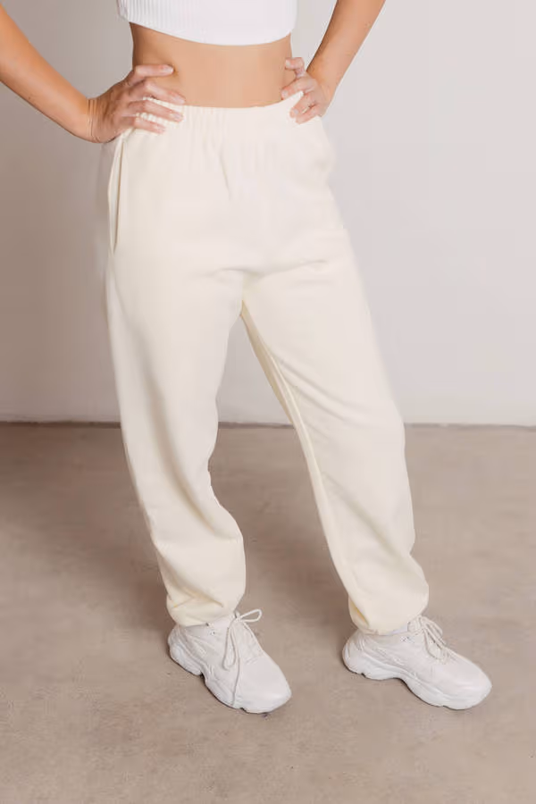 Homebody Stretchy Sweatpants - Green