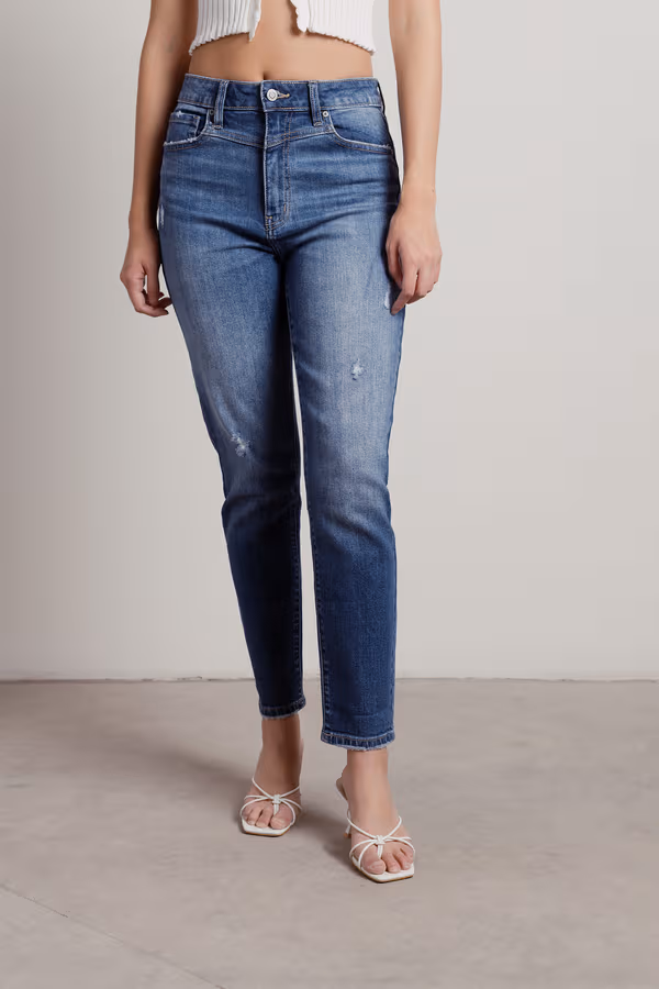 Baldwin Denim Pants - Medium Wash