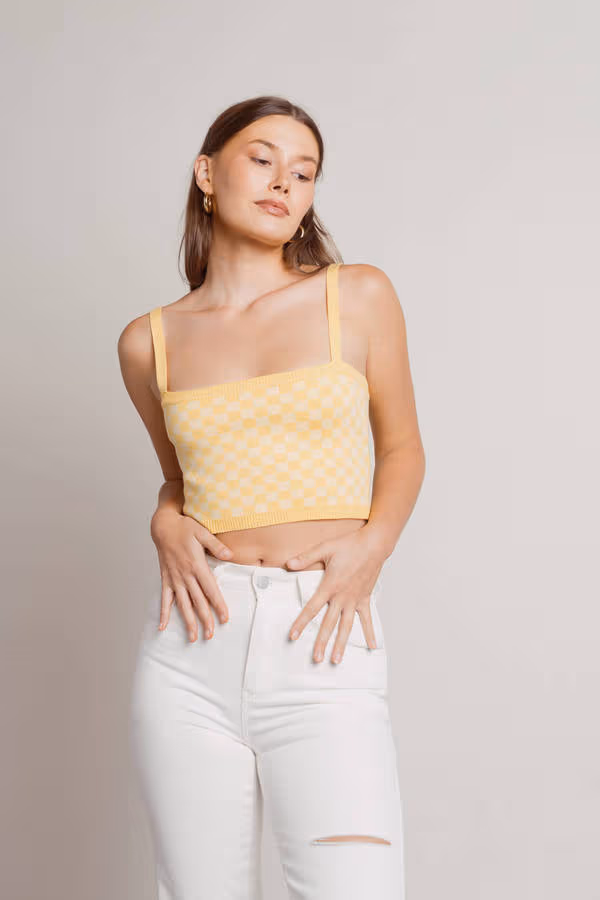 Candy Clouds Crop Top - Pink
