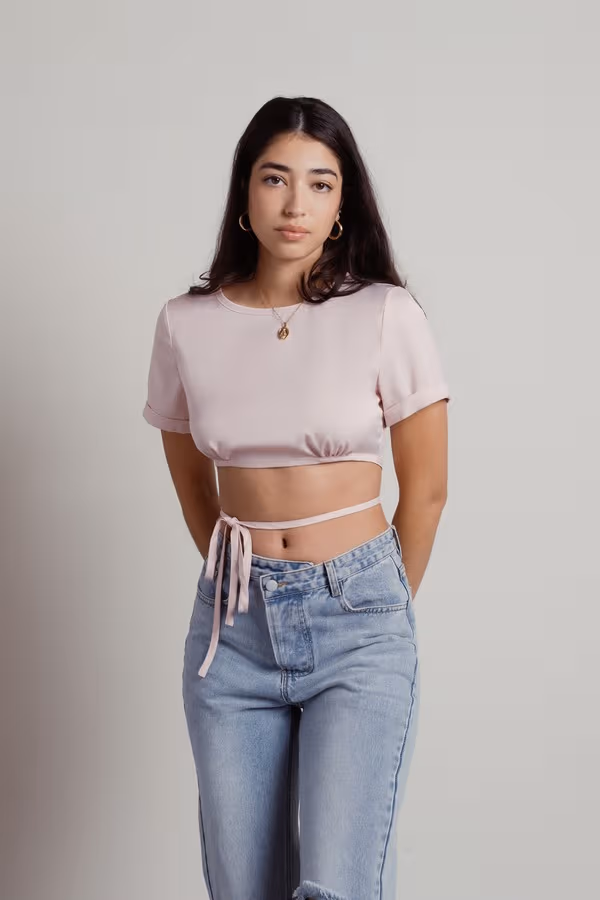 Body And Soul Crop Top - Black