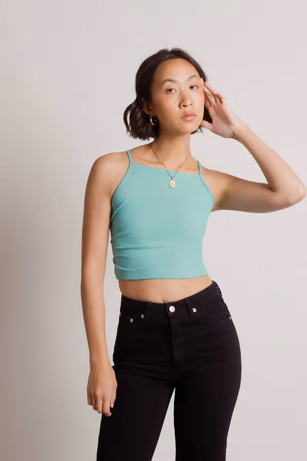 Fantastic Crop Top - Green