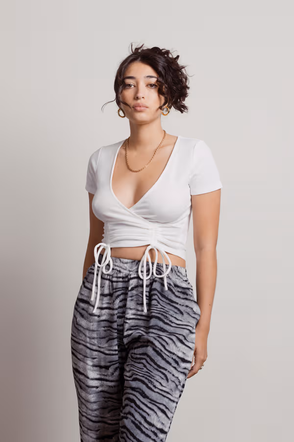 Sweetie Crop Top - Blue